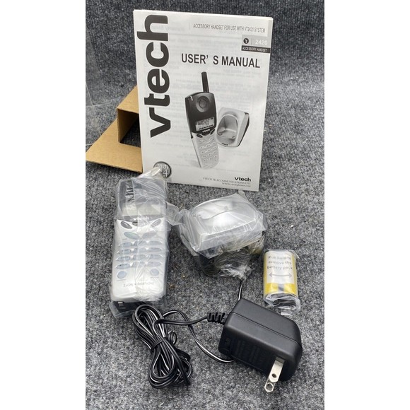 VTech VT 2420 2.4 GHz Single Line Expansion Handset VT2421 VT2430 VT2460 VT2461 - Picture 6 of 7